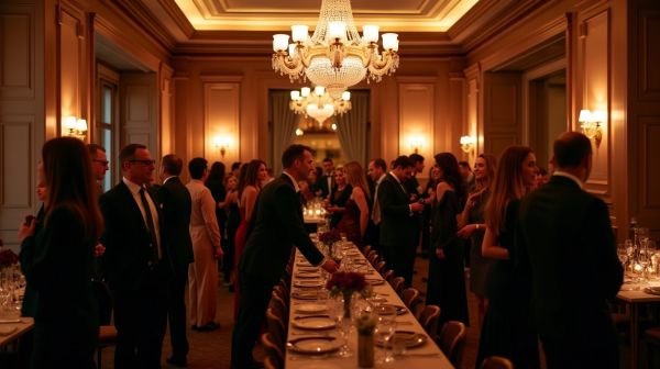 Créez des connexions : soirée d'entreprise pour séduire partenaires à paris